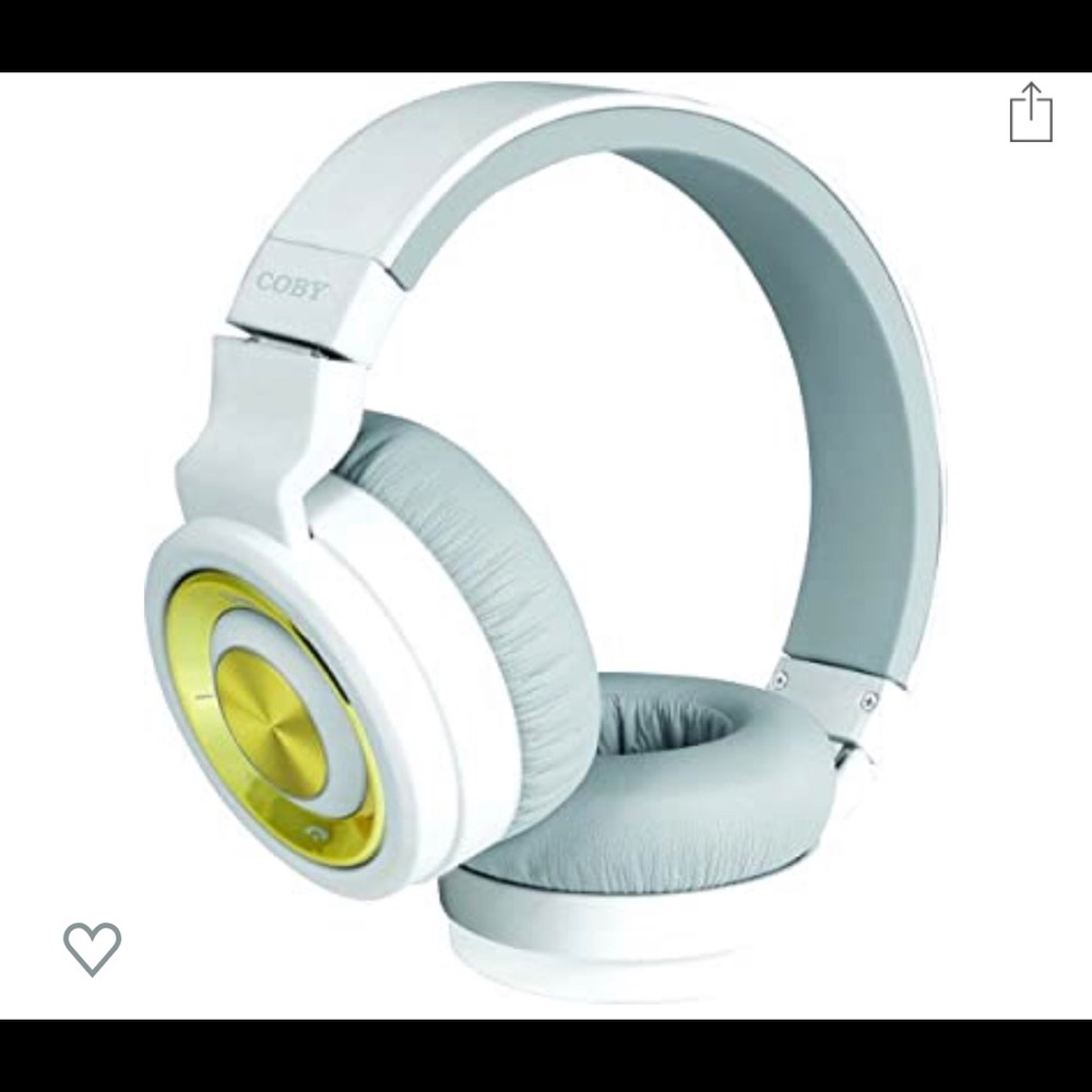 Brand new Coby wireless headset white